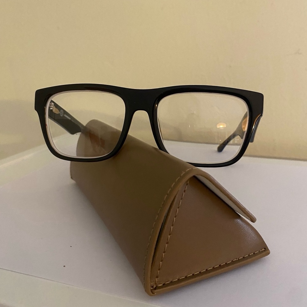 Burberry OBE2411 Eyeglasses Black on Vintage Check – New w/ Box (55-18-145) - Picture 3 of 10